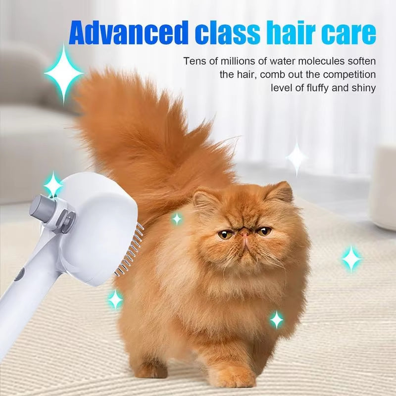 Animal Hair Remover Brush Dog and Cat Steam Brush