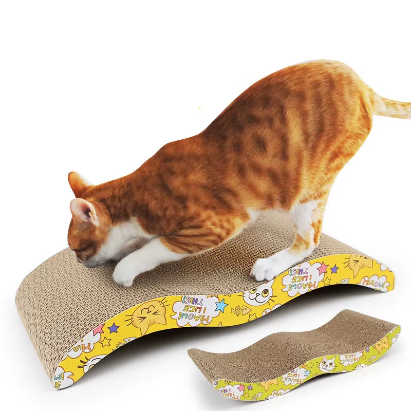 Cat Scraper Sharpening Claw Cardboard Corrugated Board Scratch-Resistant