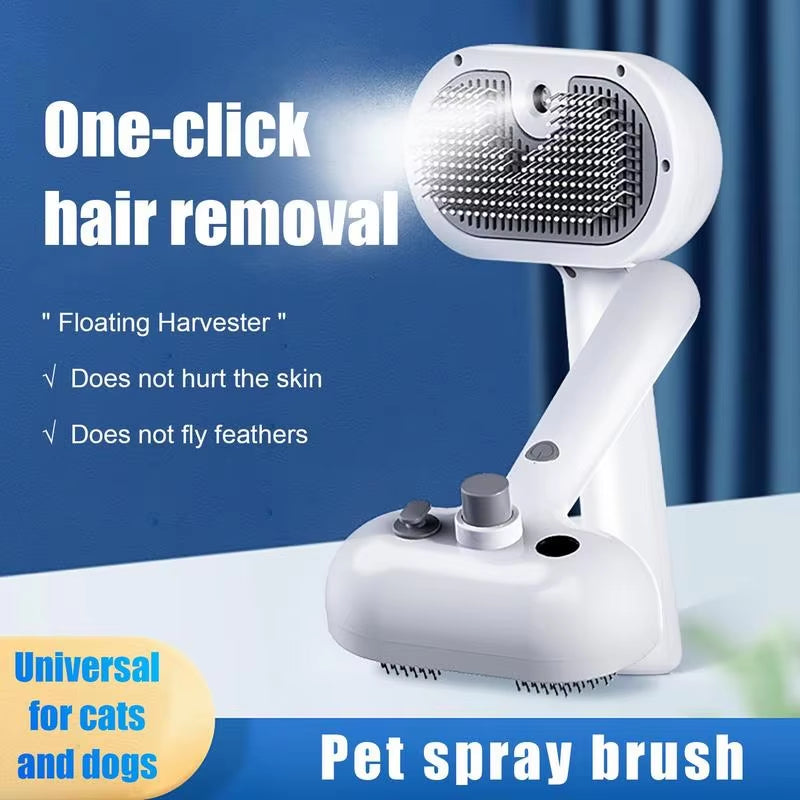 Animal Hair Remover Brush Dog and Cat Steam Brush