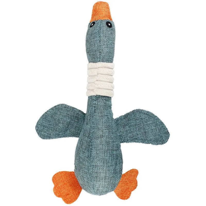 Wild Goose Dog Toy - Fun, Durable & Teeth-Cleaning