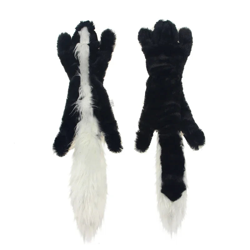 Squeaky Crinkle Dog Toys - Soft, Durable & Mess-Free