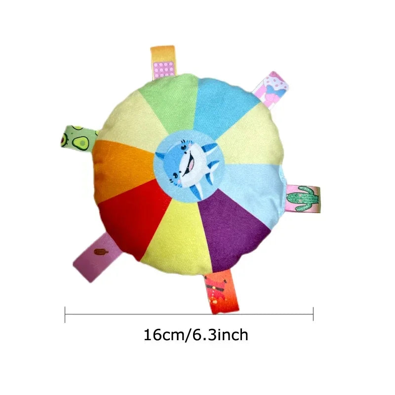 Rainbow Flying Disc Toy - Soft, Fun & Perfect For Play