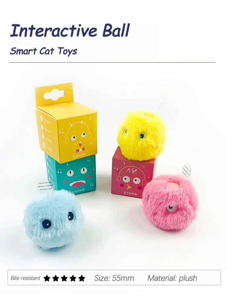 Cat Toys Balls Sound