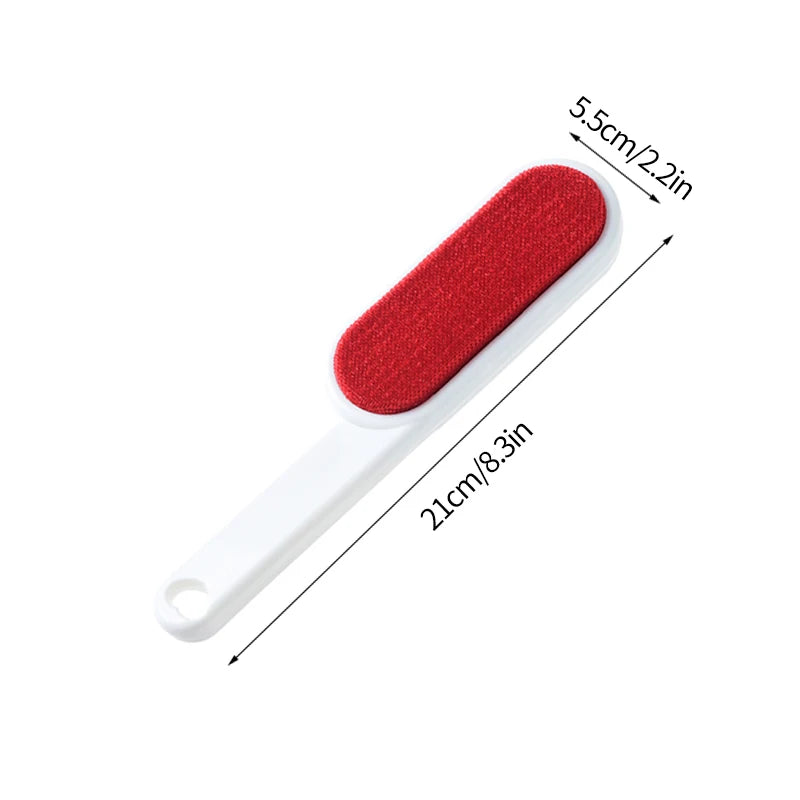 Clothes Lint Remover Reusable Pet Cat Hair Fur Roller Brush Reusable Static Dusting Cleaning Brushes Manual Cleaner Tool