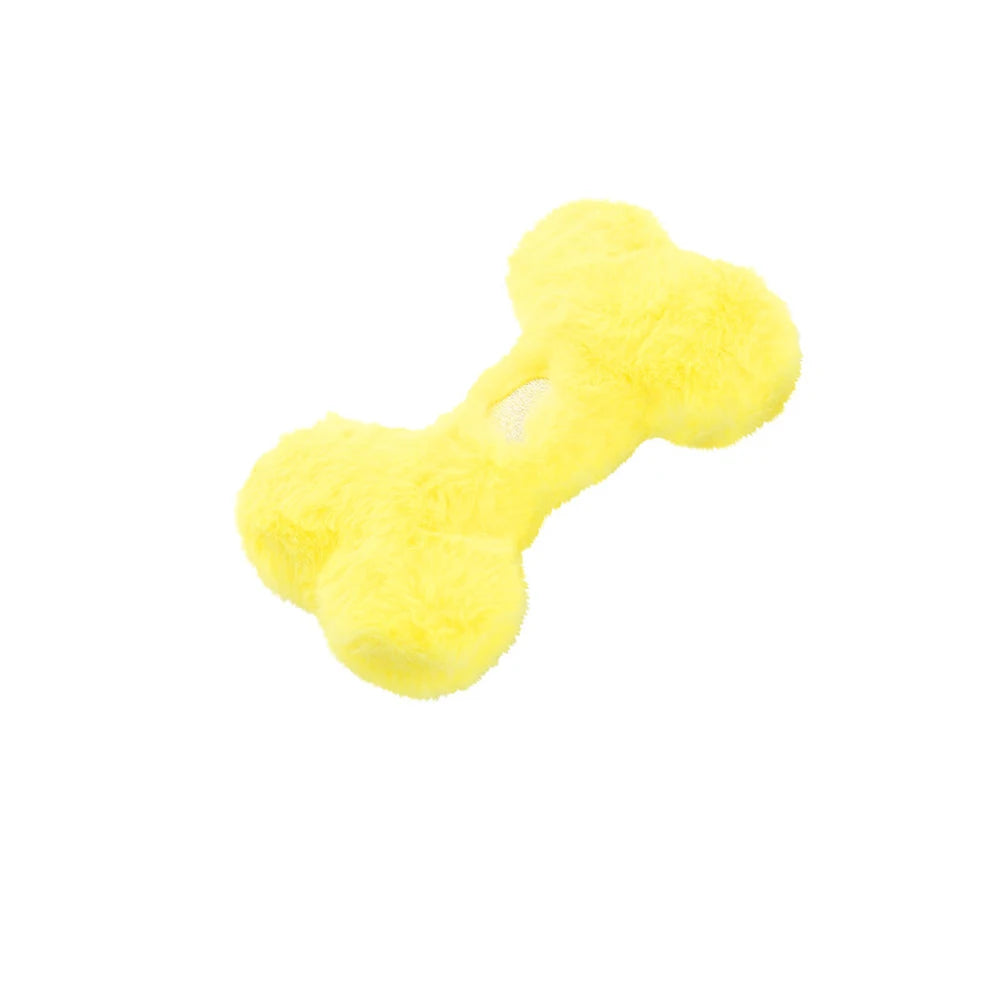 Squeaky Bone Dog Toy - Durable Chew For Dogs