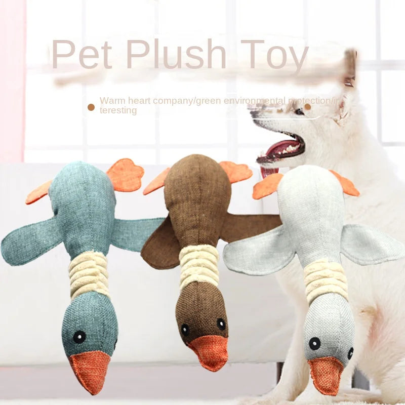 Wild Goose Dog Toy - Fun, Durable & Teeth-Cleaning