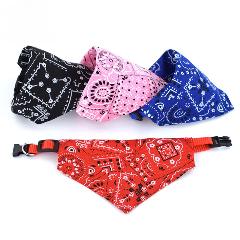 Pet Triangle Scarf Cat Dog Saliva Towel