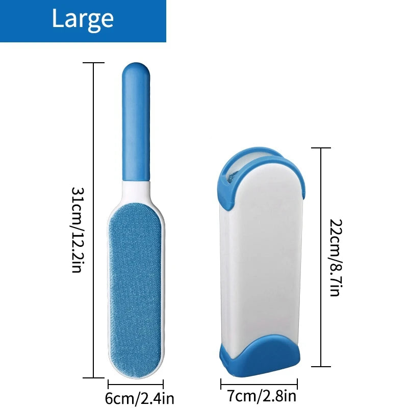 Clothes Lint Remover Reusable Pet Cat Hair Fur Roller Brush Reusable Static Dusting Cleaning Brushes Manual Cleaner Tool