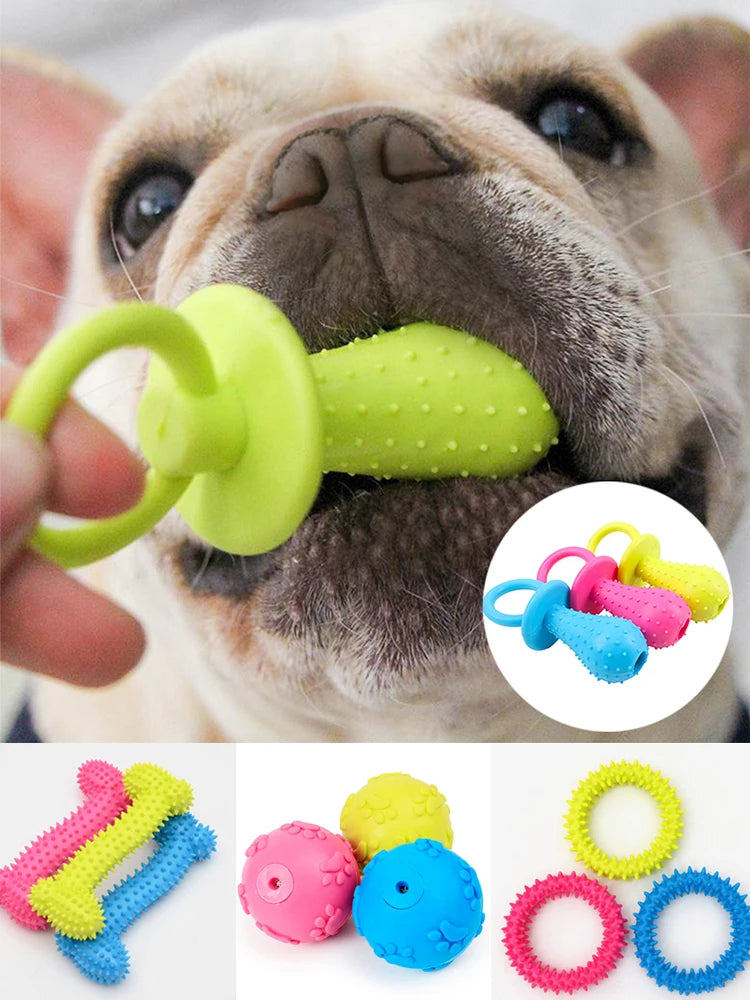 Tough Chew Toy For Small Dogs - Fun & Teeth-Cleaning