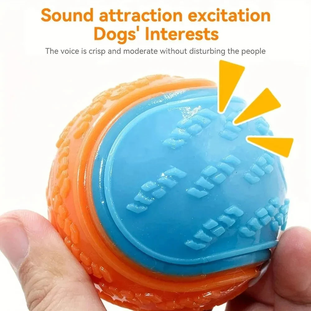 Durable Dog Chew Ball - Fun & Teeth - Cleaning