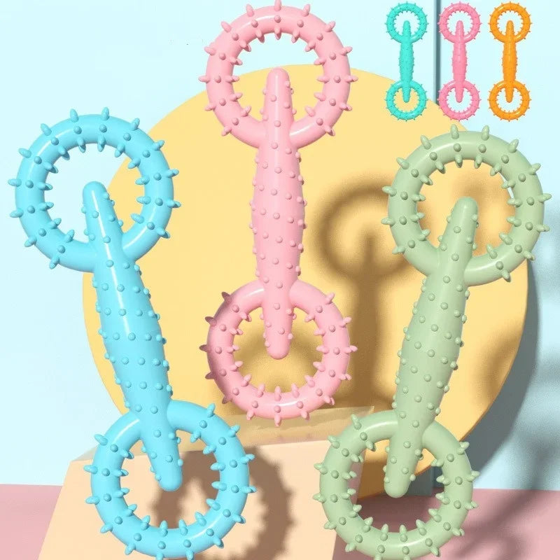 Durable Dog Pull Ring. - Great For Chewing & Tugging