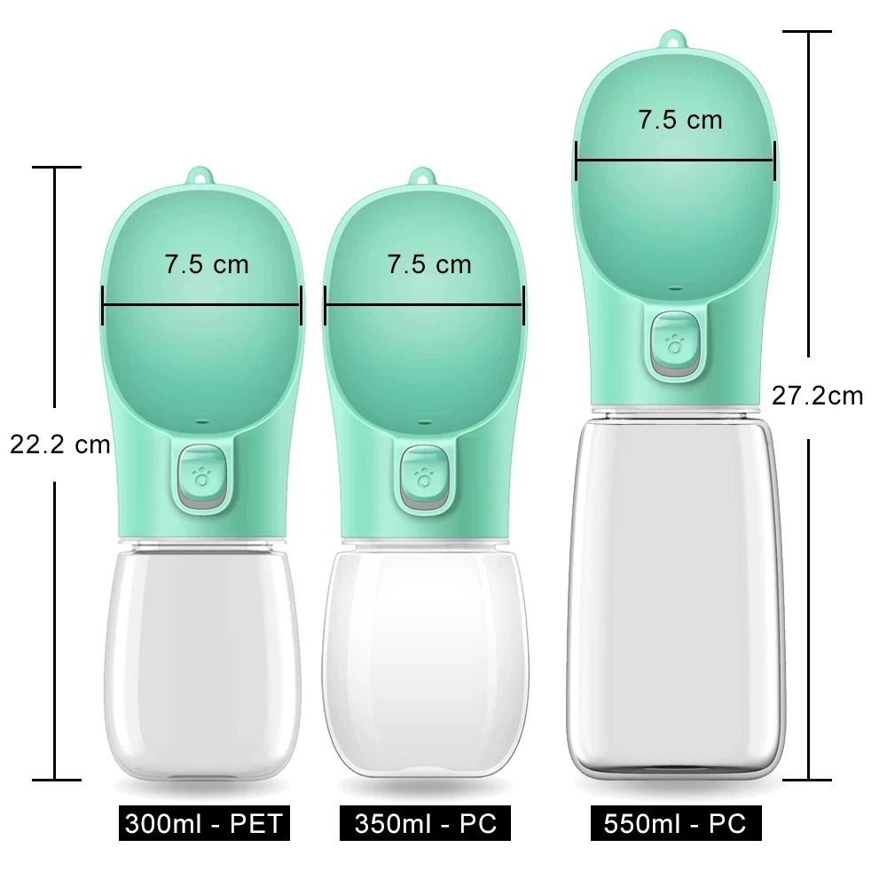 Portable Water Bottle For Small Large Pets