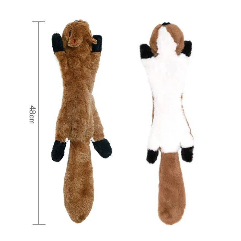 Squeaky Crinkle Dog Toys - Soft, Durable & Mess-Free