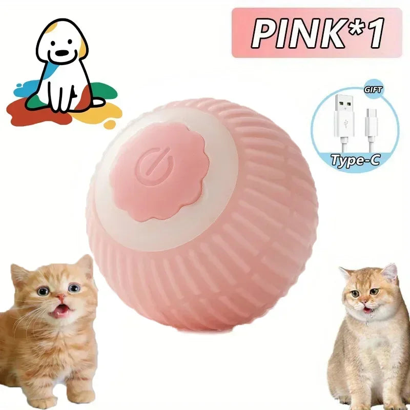 New Electric Cat Ball Toy Simulated