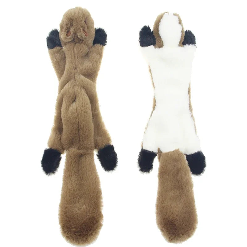 Squeaky Crinkle Dog Toys - Soft, Durable & Mess-Free