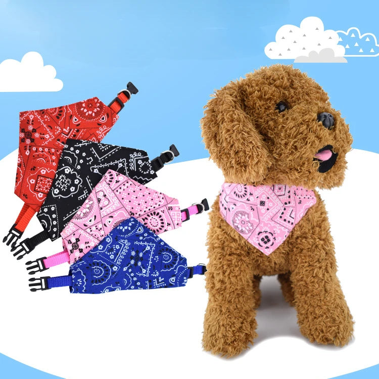 Pet Triangle Scarf Cat Dog Saliva Towel