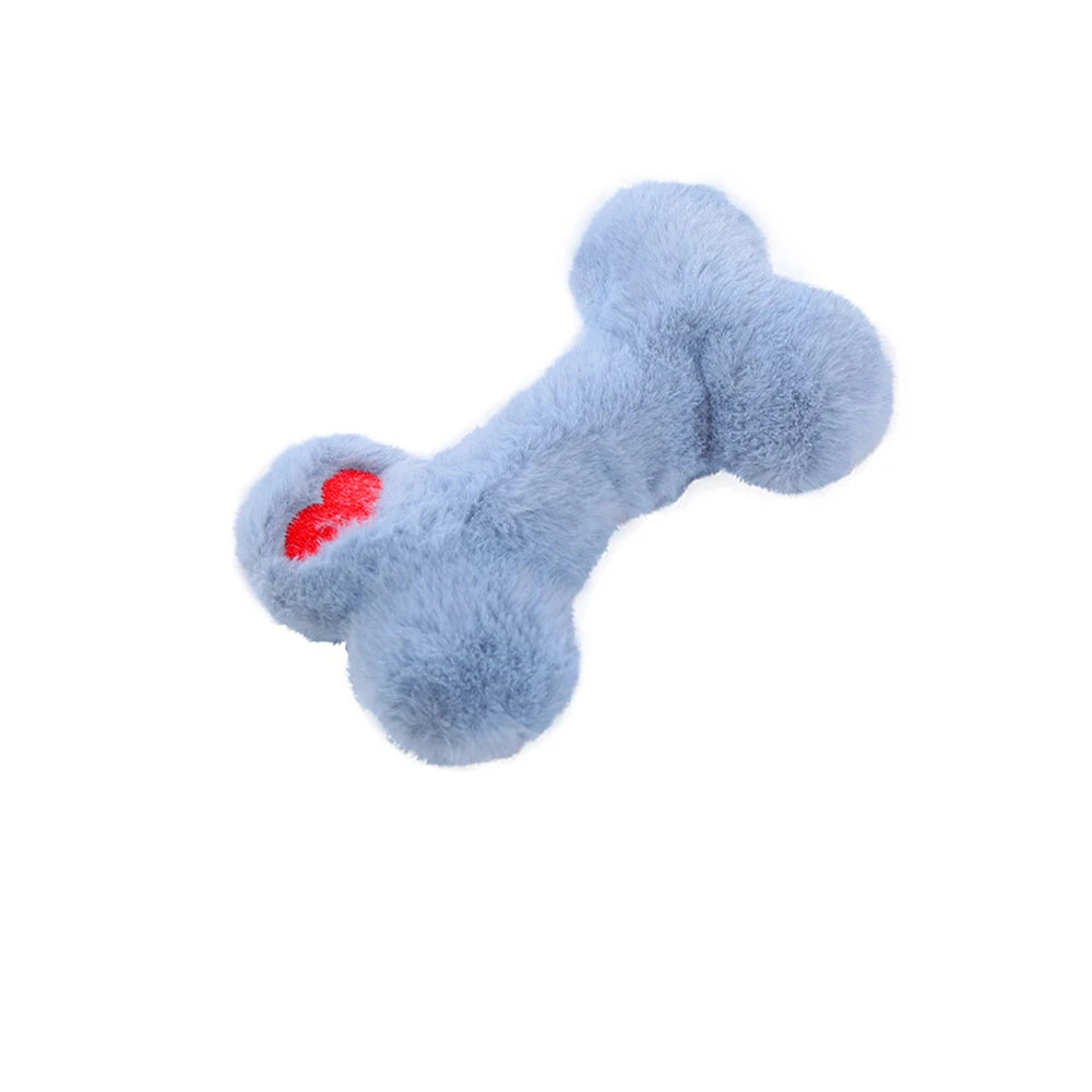 Squeaky Bone Dog Toy - Durable Chew For Dogs