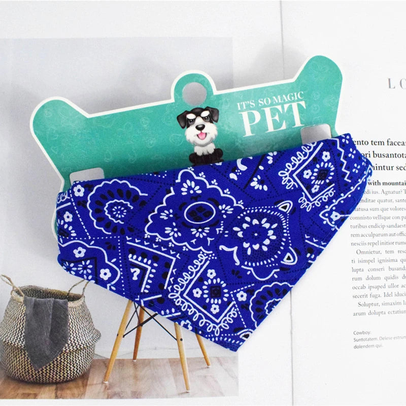 Pet Triangle Scarf Cat Dog Saliva Towel