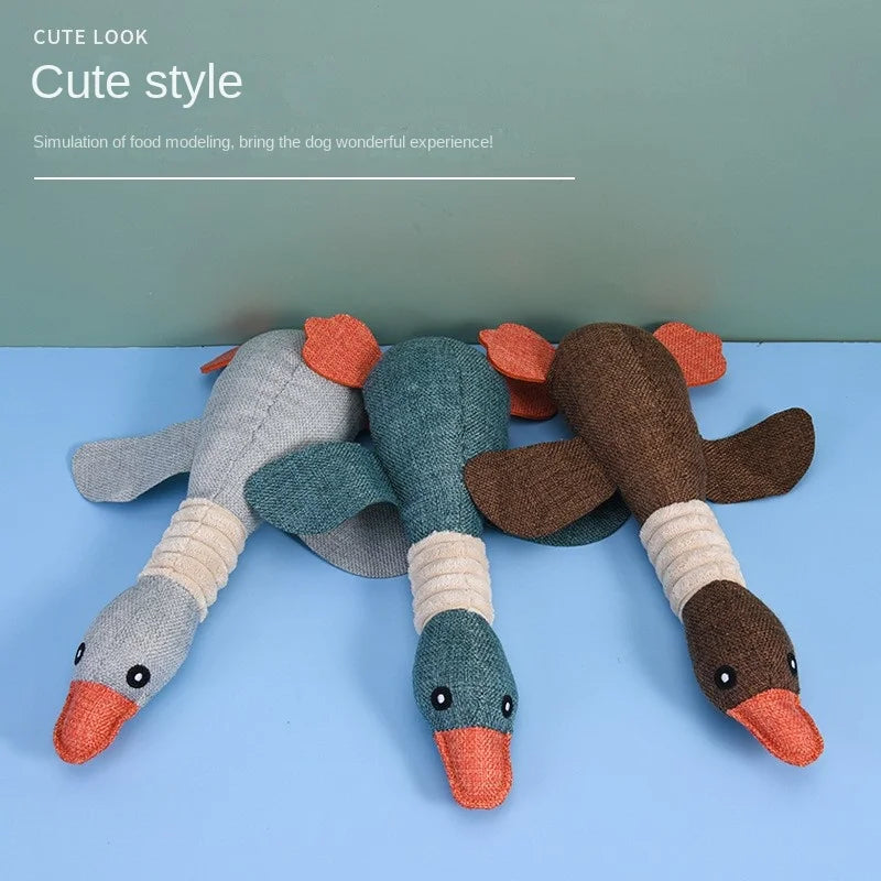 Wild Goose Dog Toy - Fun, Durable & Teeth-Cleaning