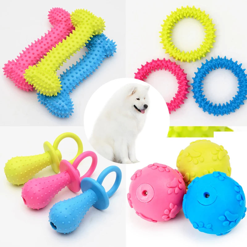 Tough Chew Toy For Small Dogs - Fun & Teeth-Cleaning