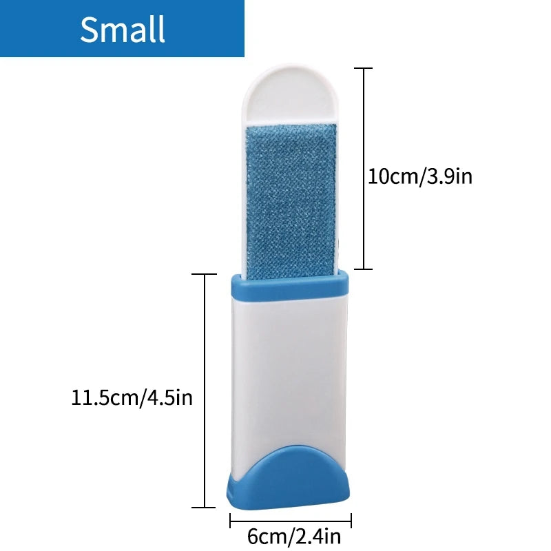 Clothes Lint Remover Reusable Pet Cat Hair Fur Roller Brush Reusable Static Dusting Cleaning Brushes Manual Cleaner Tool