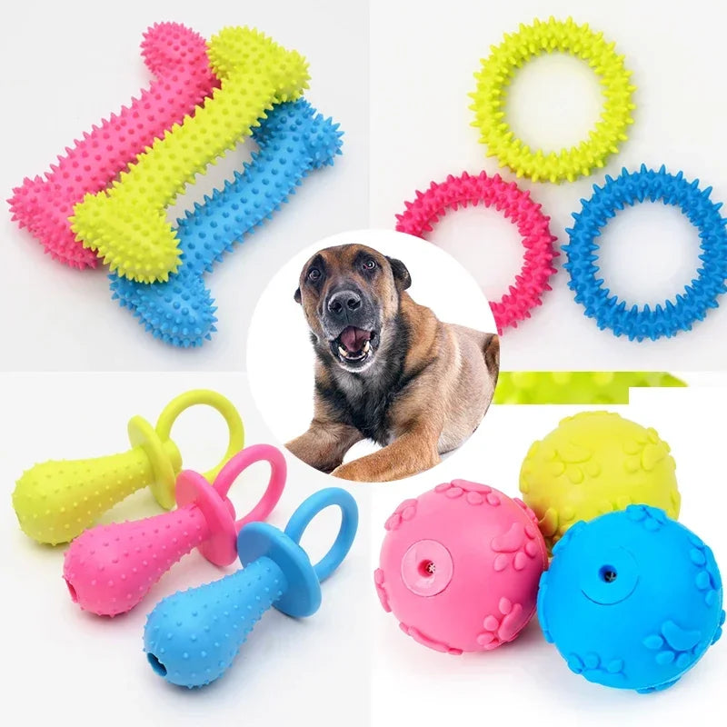 Tough Chew Toy For Small Dogs - Fun & Teeth-Cleaning