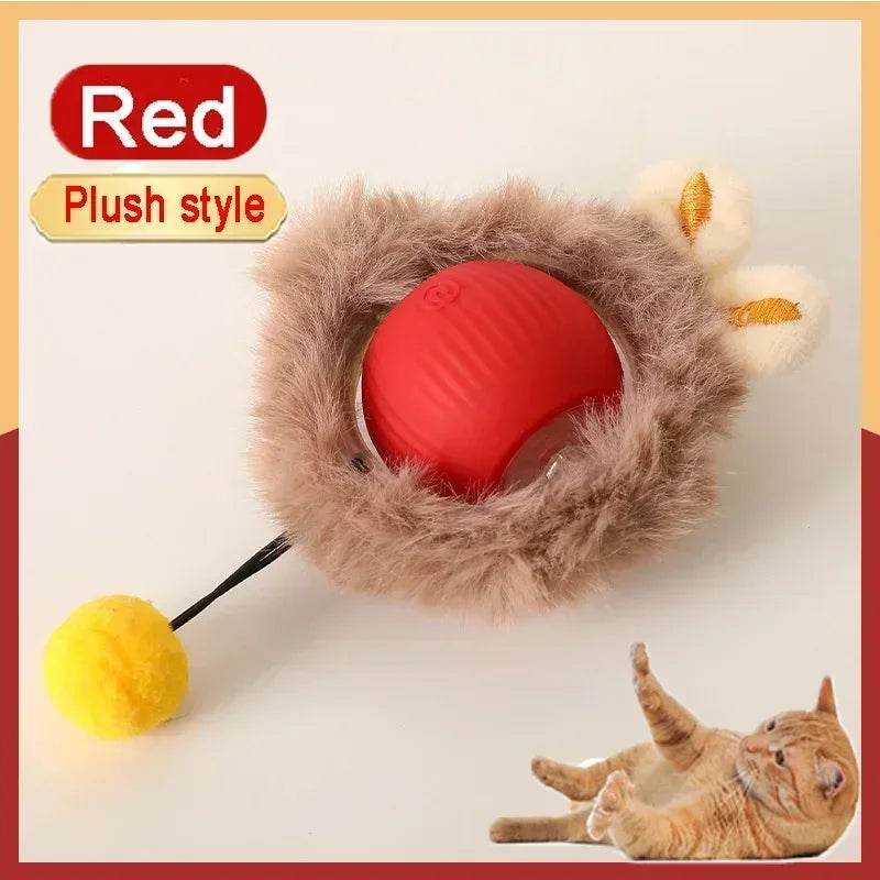New Electric Cat Ball Toy Simulated