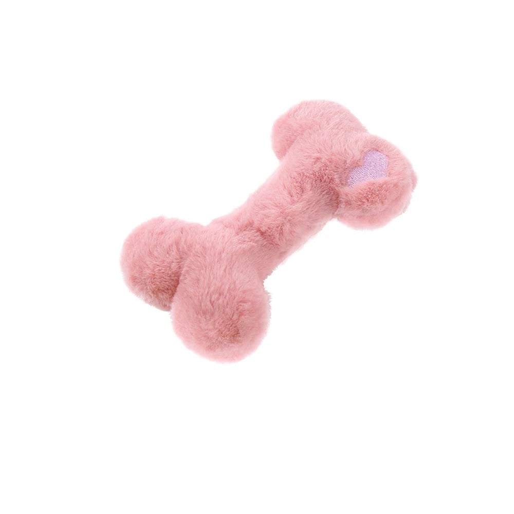 Squeaky Bone Dog Toy - Durable Chew For Dogs