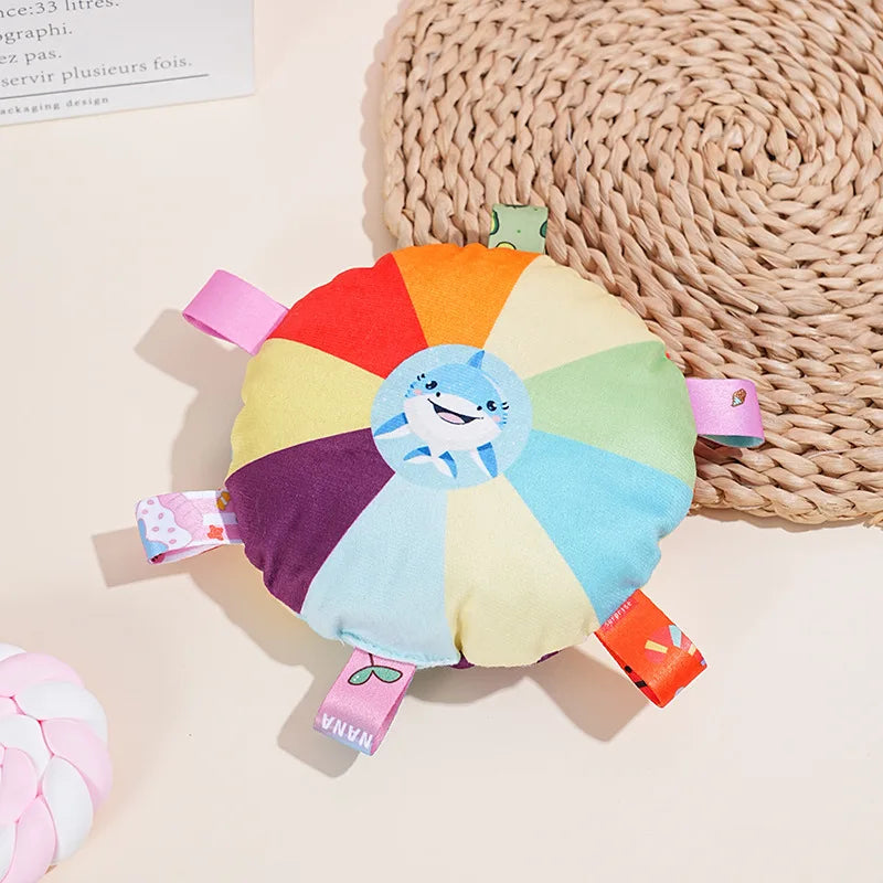 Rainbow Flying Disc Toy - Soft, Fun & Perfect For Play