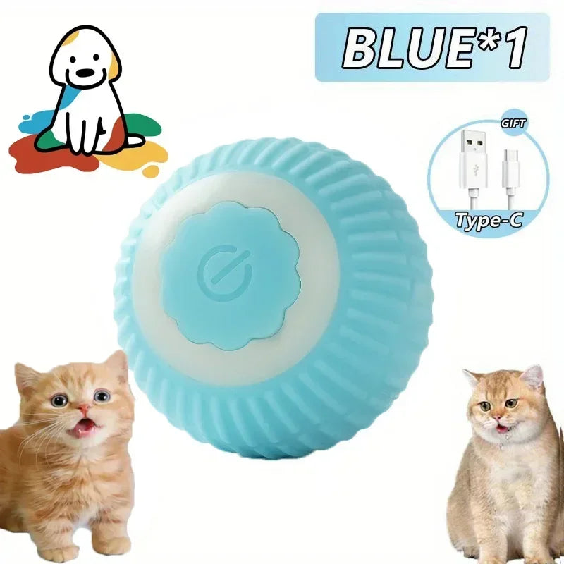 New Electric Cat Ball Toy Simulated