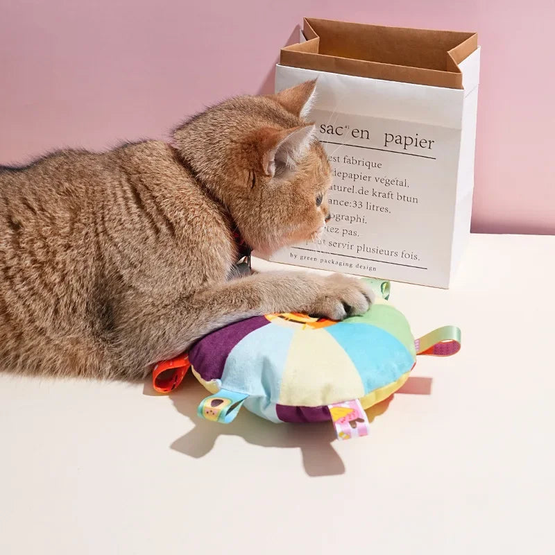 Rainbow Flying Disc Toy - Soft, Fun & Perfect For Play