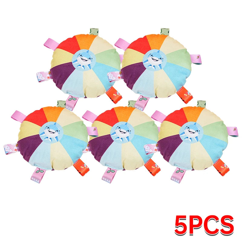 Rainbow Flying Disc Toy - Soft, Fun & Perfect For Play