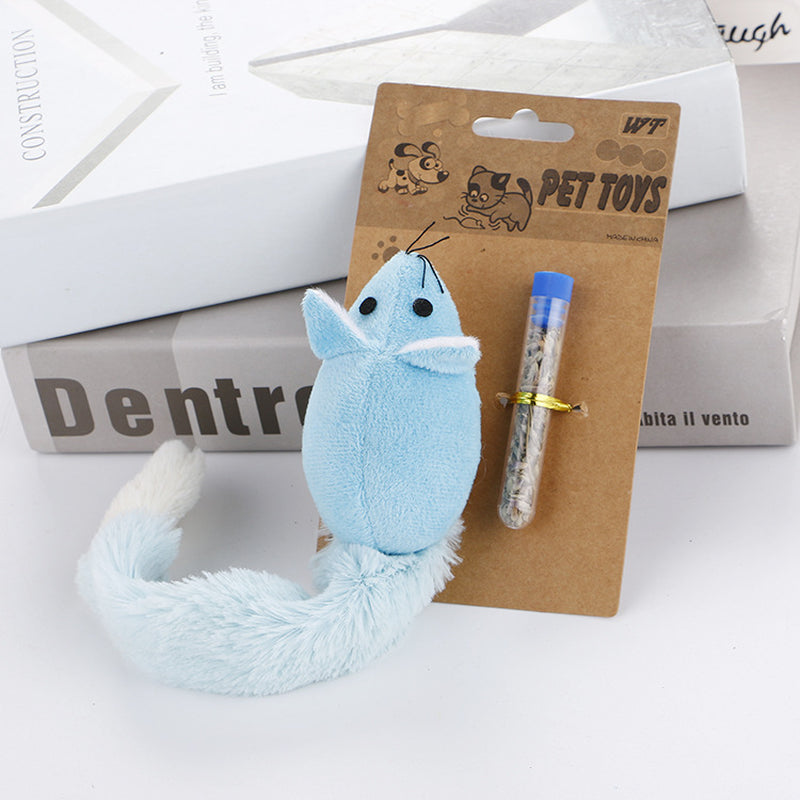 Long Tail Mouse Cat Teaster Toys Funny Pet Toys Cat Toys Mouse Trainning