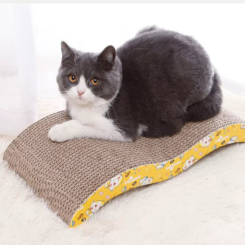 Cat Scraper Sharpening Claw Cardboard Corrugated Board Scratch-Resistant