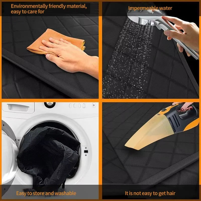 Pet Car Cushion Car Dog Mat Car Pet Car Mat Cat Anti-Dirt Mat Hanging Bag Waterproof