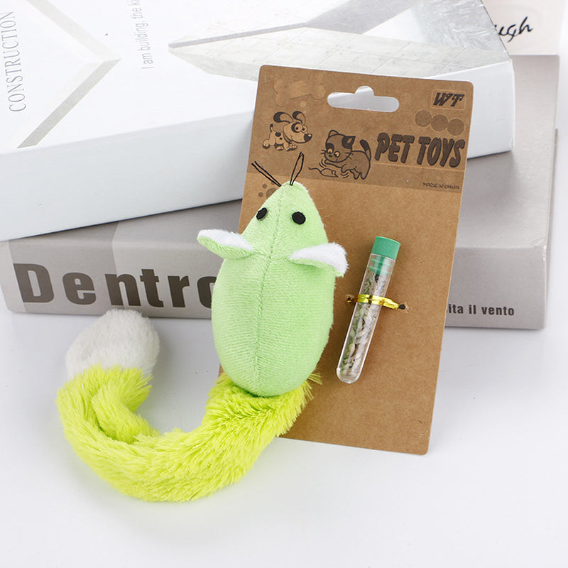 Long Tail Mouse Cat Teaster Toys Funny Pet Toys Cat Toys Mouse Trainning