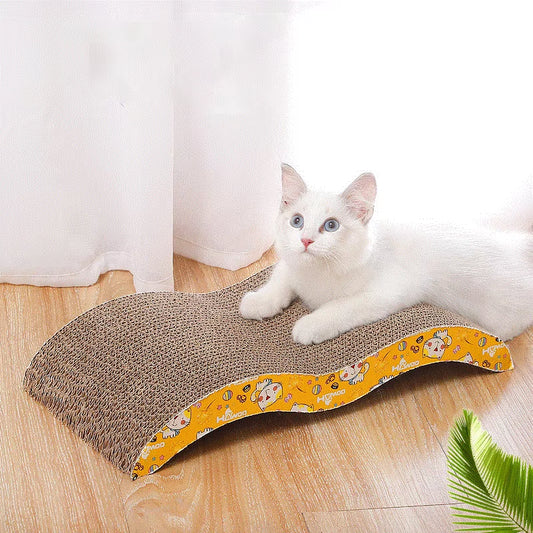 Cat Scraper Sharpening Claw Cardboard Corrugated Board Scratch-Resistant 