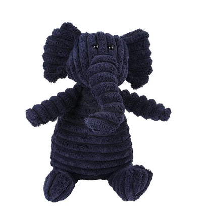 Animal Plush Dog Toy - Soft, Squeaky & Bite-Resistant