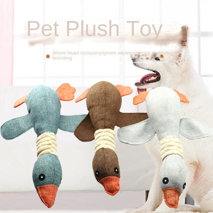 Wild Goose Dog Toy - Fun, Durable & Teeth-Cleaning