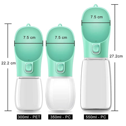Portable Water Bottle For Small Large Pets