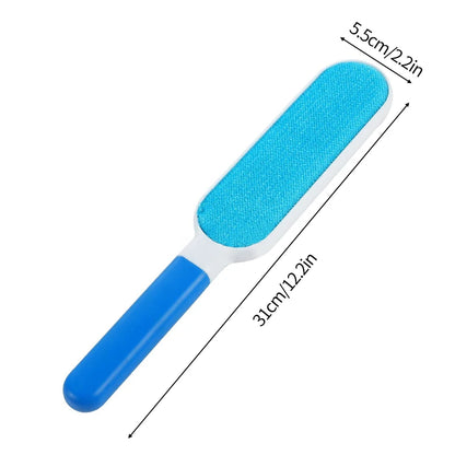 Clothes Lint Remover Reusable Pet Cat Hair Fur Roller Brush Reusable Static Dusting Cleaning Brushes Manual Cleaner Tool
