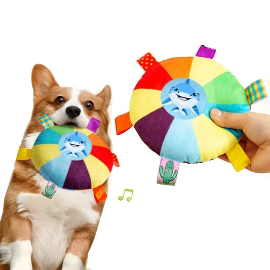 Rainbow Flying Disc Toy - Soft, Fun & Perfect For Play