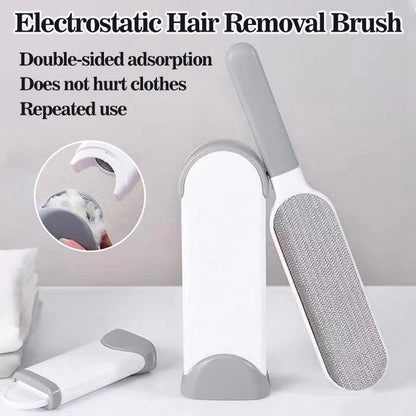 Clothes Lint Remover Reusable Pet Cat Hair Fur Roller Brush Reusable Static Dusting Cleaning Brushes Manual Cleaner Tool