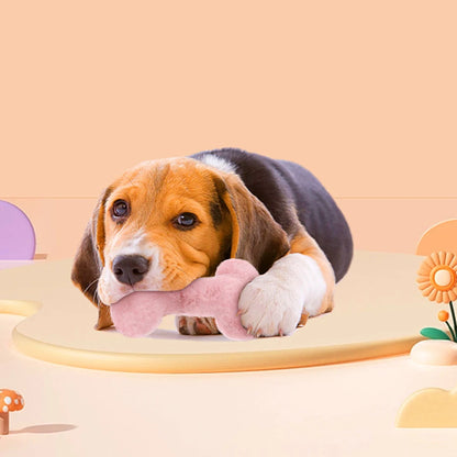 Squeaky Bone Dog Toy - Durable Chew For Dogs