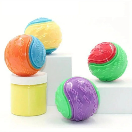 Durable Dog Chew Ball - Fun & Teeth - Cleaning