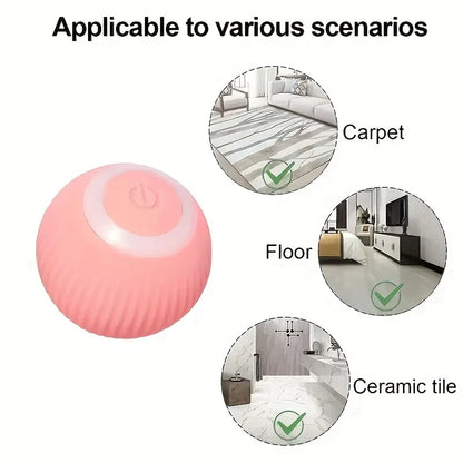 Smart Moving Ball - USB Powered Fun for Playful Pups