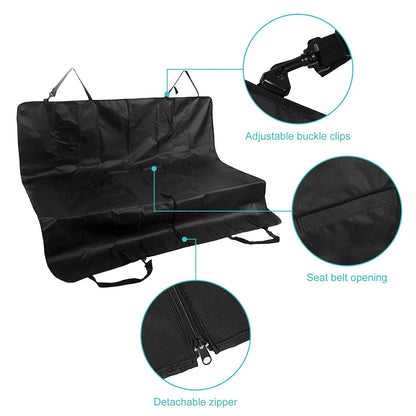 Waterproof Pet Dog Car Seat Cover Protector Foldable Heavy Duty Pet Dog Hammock Car Seat Cover Waterproof Scratchproof Nonslip