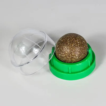 Catnip Cat Wall Stick-on Ball Toy Scratchers