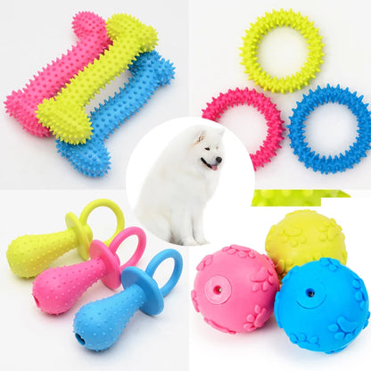 Tough Chew Toy For Small Dogs - Fun & Teeth-Cleaning
