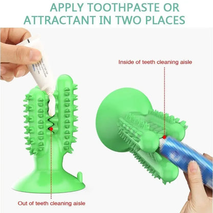 Dog Toothbrush Toy - Durable, Smart & Great For Chewers